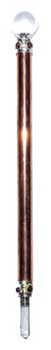 Copper Healing Wand 7"