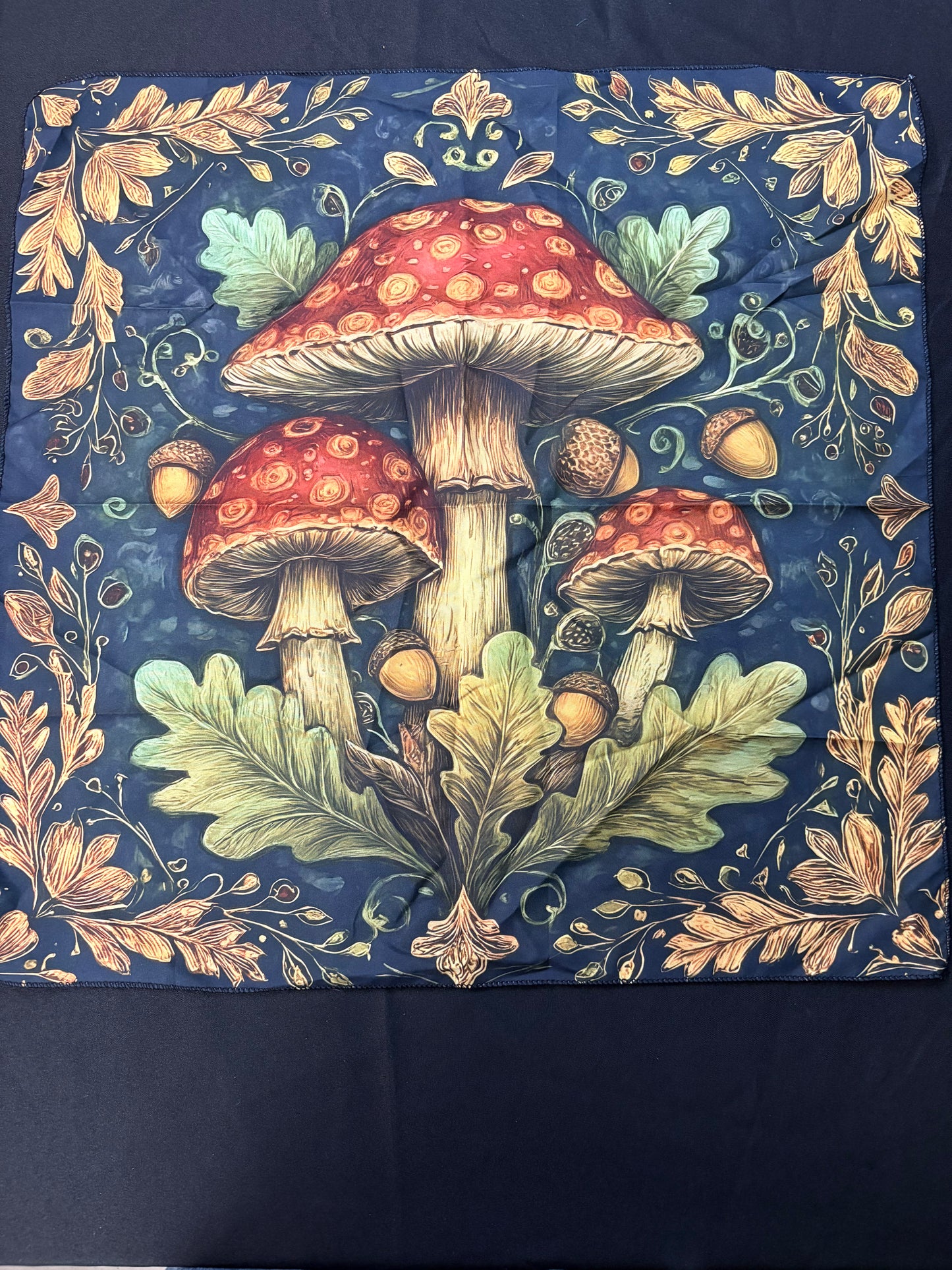 The Mystic Woodland Mushroom Altar Cloth
