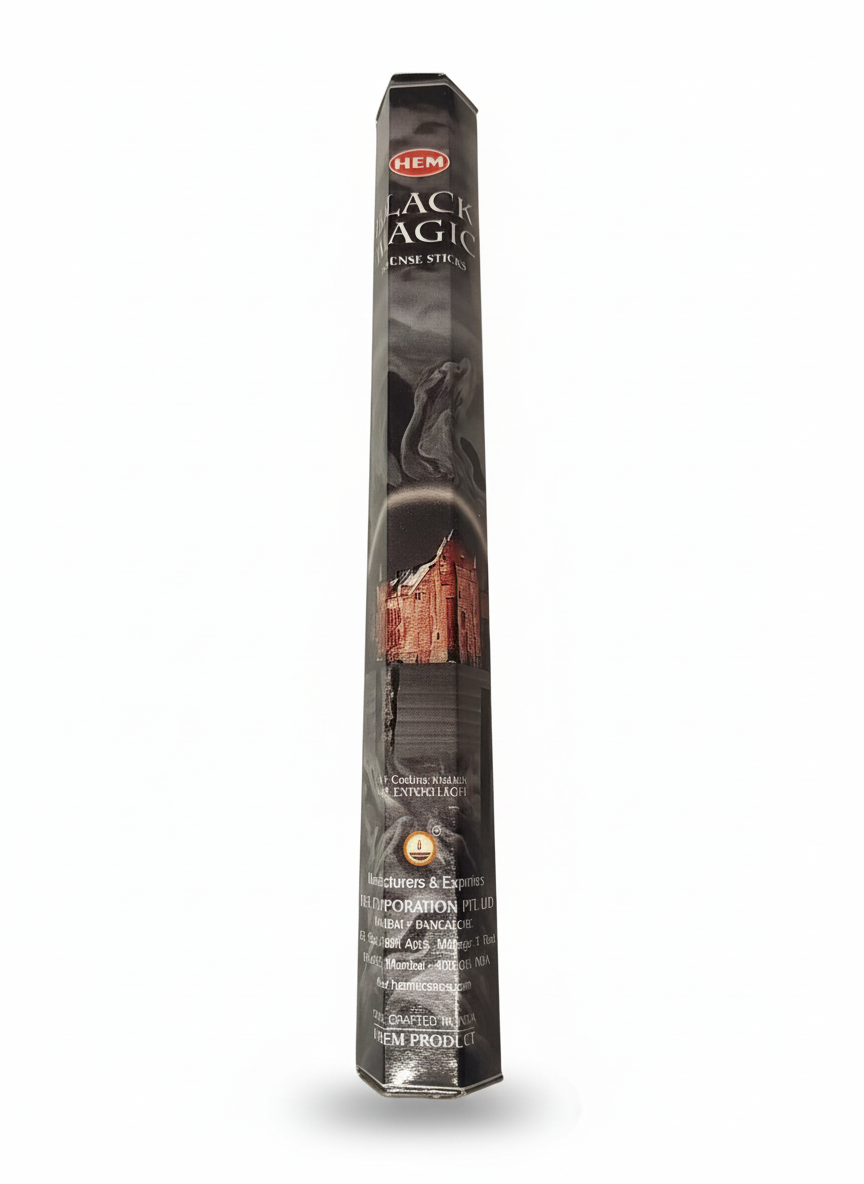 HEM Black Magic incense sticks.