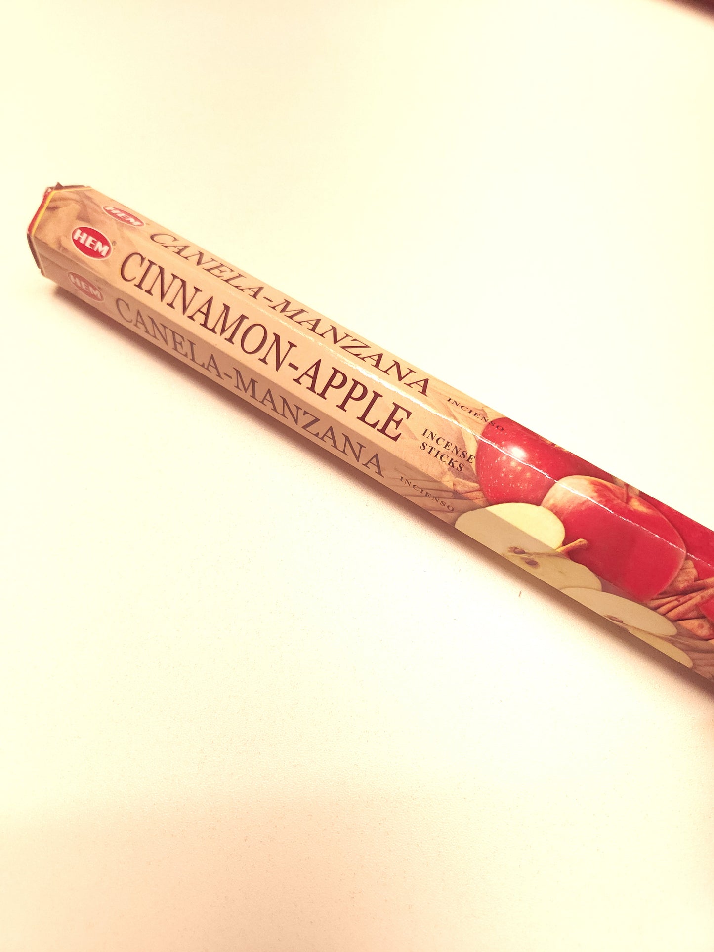 HEM Cinnamon Apple incense sticks.