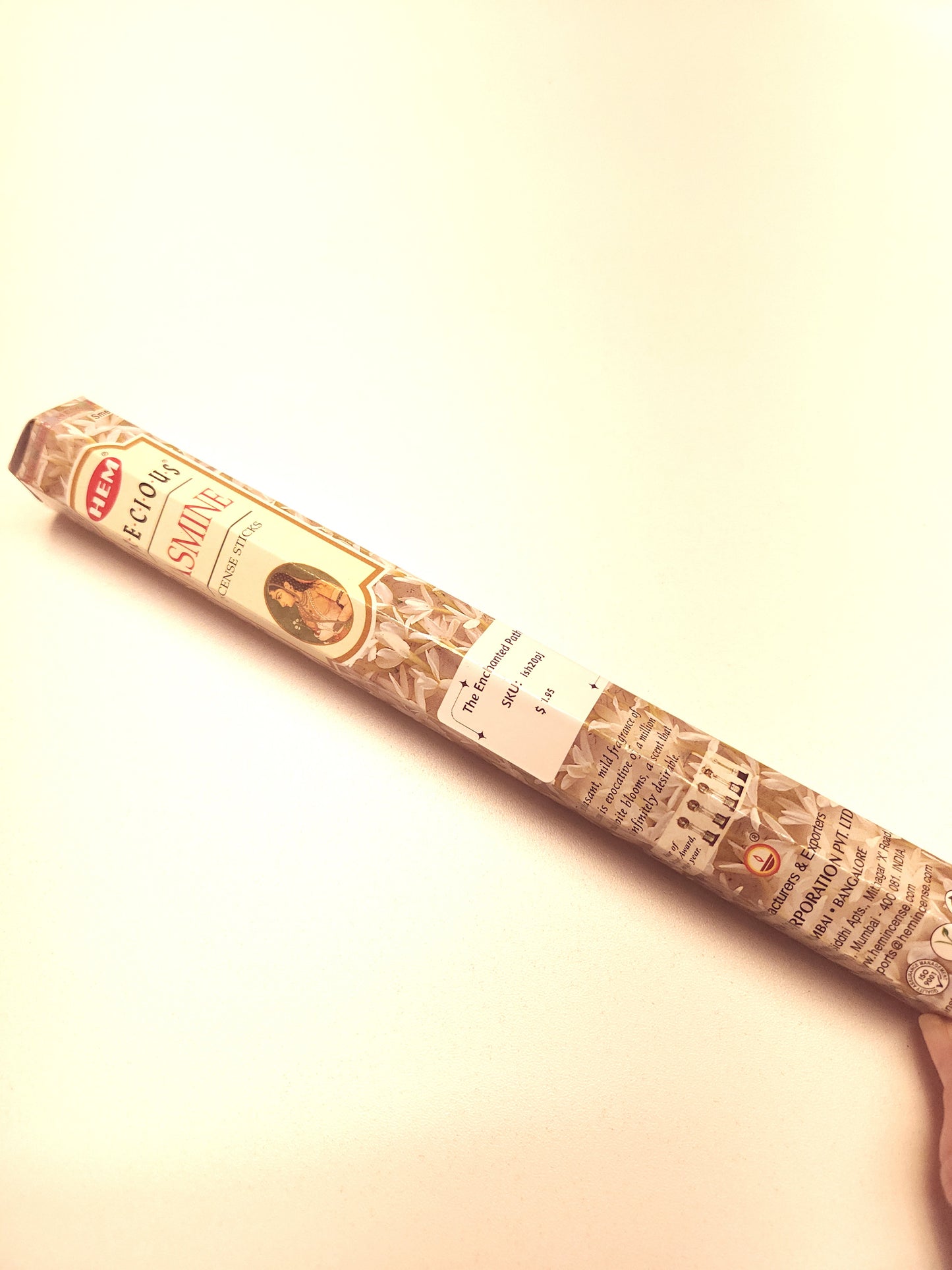 HEM Jasmine incense sticks.