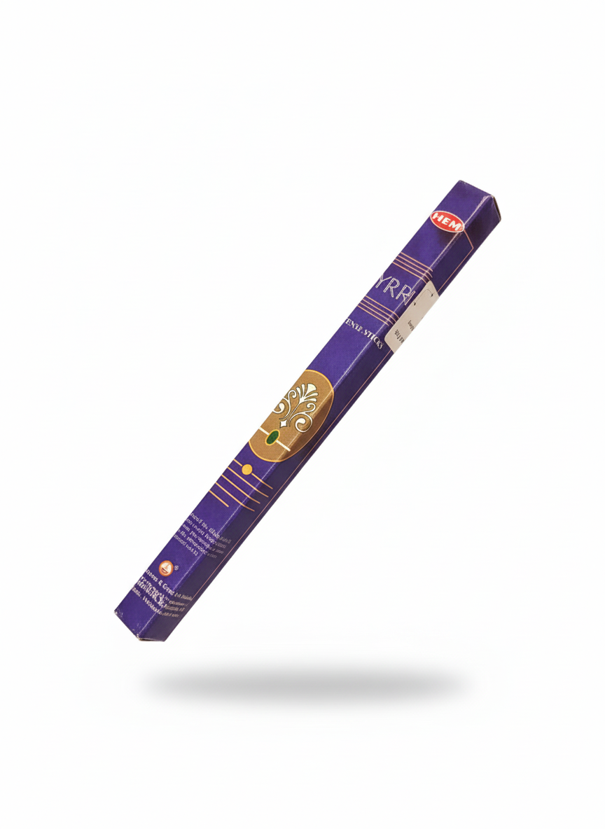 HEM Myrrh incense sticks.