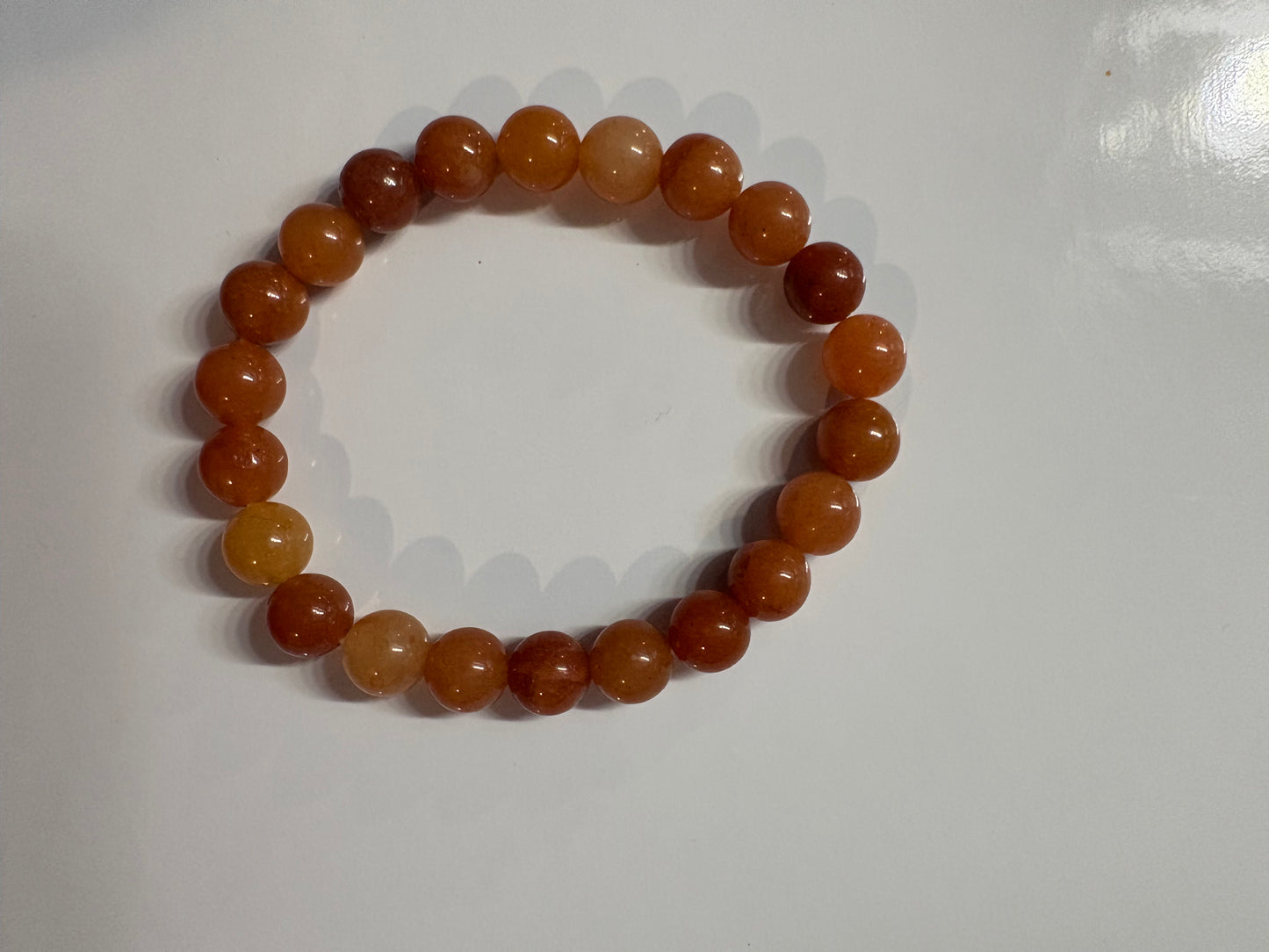 Orange Jade Bracelet – Vitality, Joy and Creativity