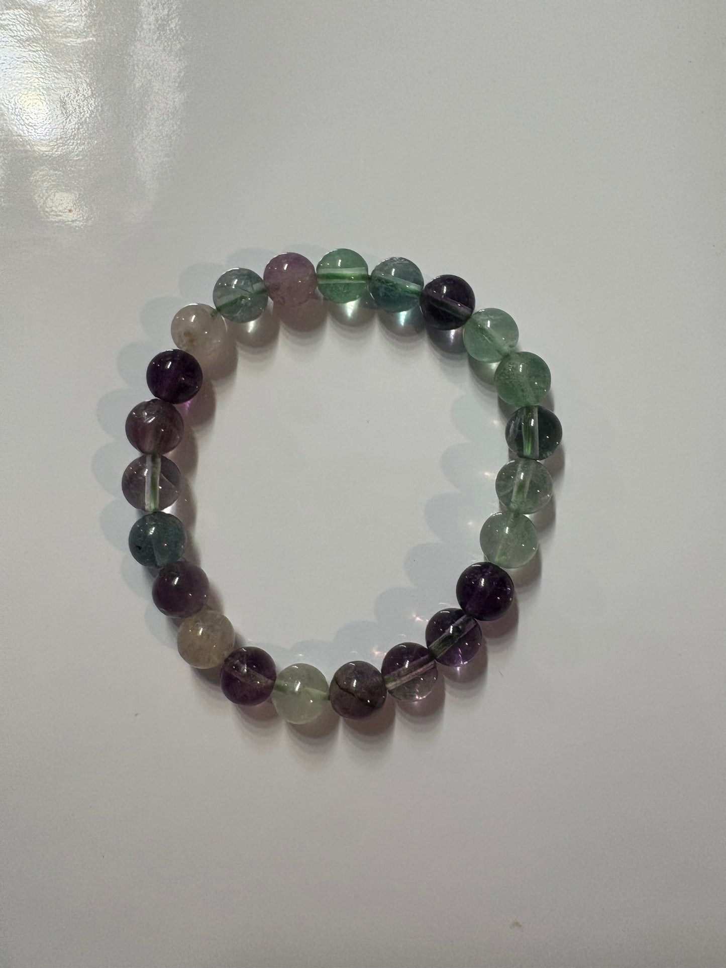 Rainbow Fluorite Bracelet – Clarity, Balance and Protection
