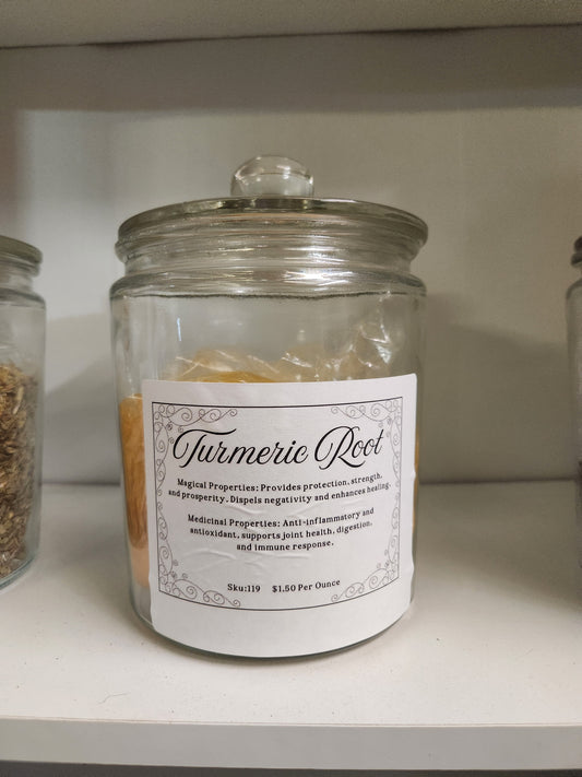 Turmeric Root (Curcuma longa)