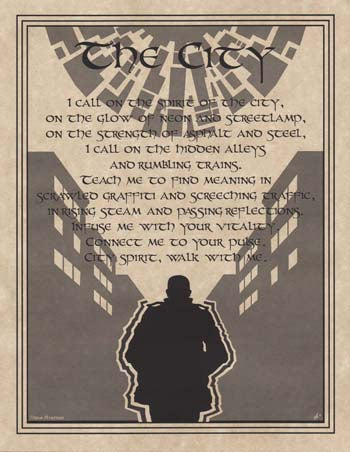 City Prayer Poster