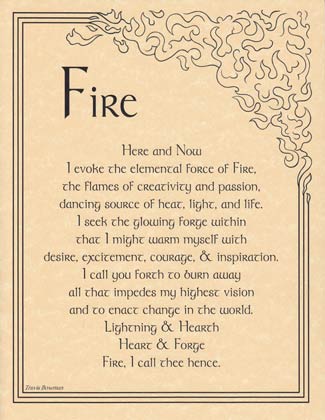 Fire Evocation Poster