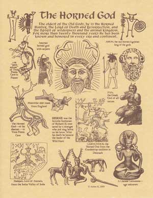 Horned God Poster