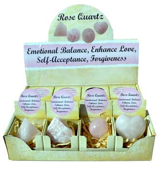 Rose Quartz Gift Box (set Of 12)