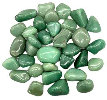 1 Lb Adventurine, Green  Tumbled Stones