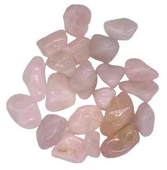 1 Lb Rose Quartz Tumbled Stones