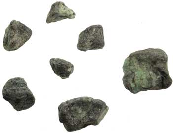 1 Lb Emerald Untumbled Stones