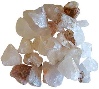 1 Lb Quartz Untumbled Stones