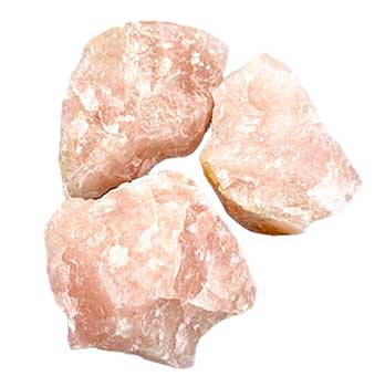 11lb Rose Quartz Untumbled Stones