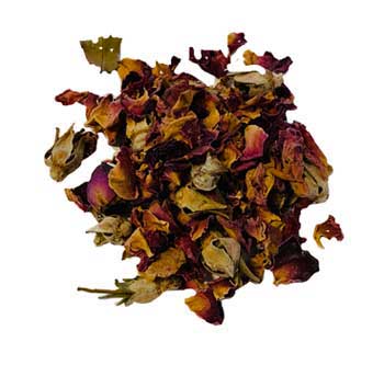 Rose Buds & Petals, Red 2oz (rosa Gallica)