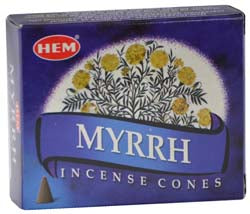 Myrrh Hem Cone 10 Cones