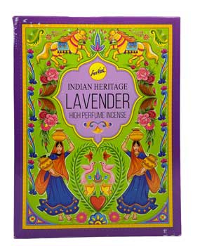 15 Gm Lavender Incense Sticks Indian Heritage