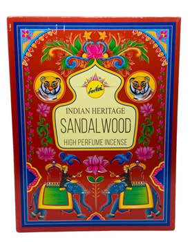 15 Gm Sandalwood Incense Sticks Indian Heritage