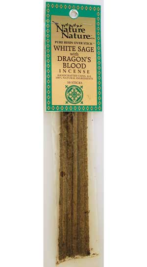 White Sage & Dragon's Blood Stick 10 Pack Nature Nature