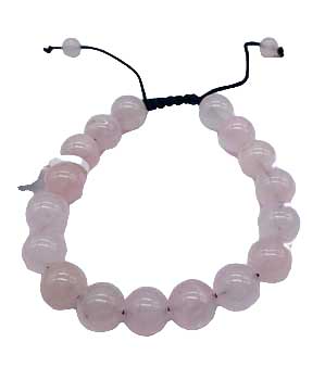 10mm Rose Quartz Bracelet