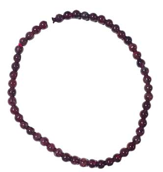 4mm Garnet Bracelet