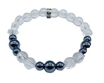 8mm Quartz, Terahertz Bracelet