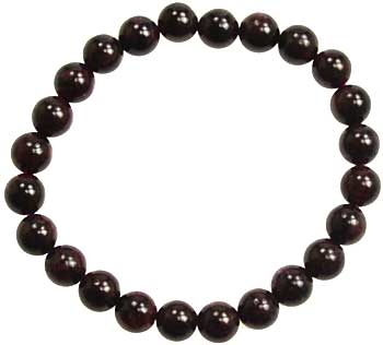 8mm Garnet Bracelet