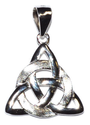 5/8" Triquetra Sterling Pendant