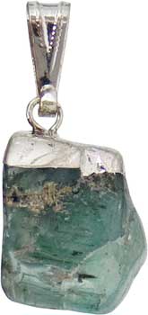 Aquamarine Tumbled Pendant