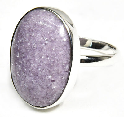 Size 7 Lepidolite Ring