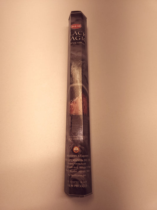 HEM Black Magic incense sticks.