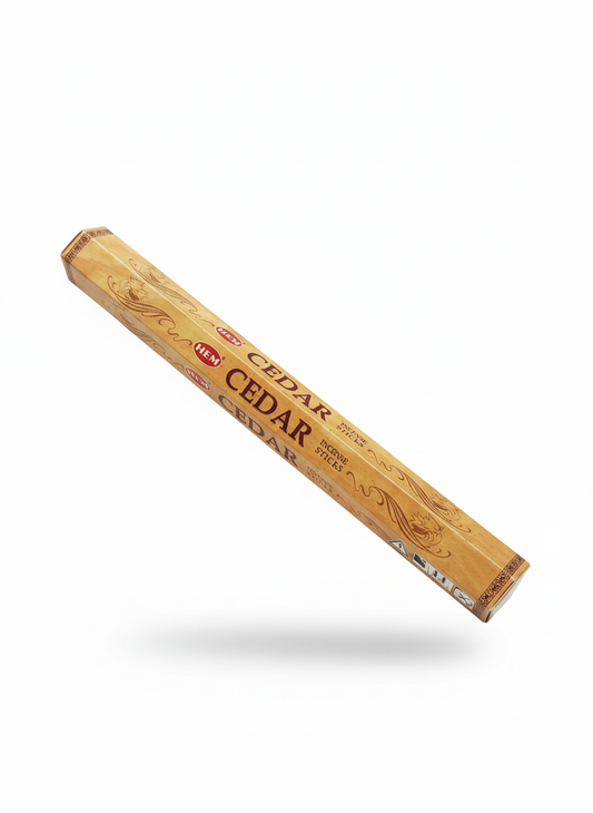 HEM Cedar incense sticks.