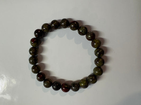 Dragon Bloodstone Bracelet – Courage, Strength and Protection