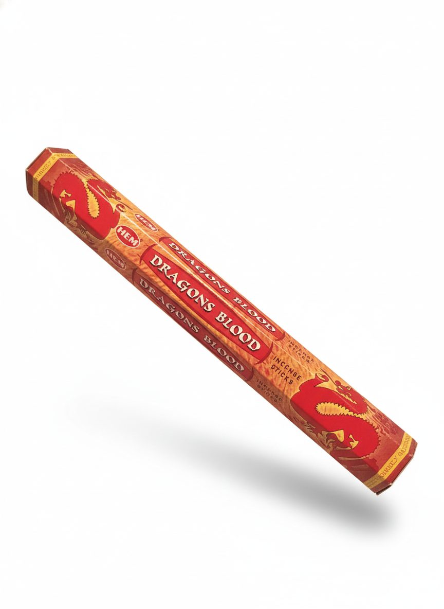HEM Dragons Blood incense sticks.