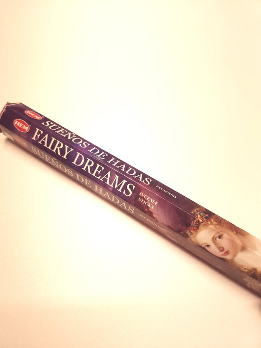HEM Fairy Dreams incense sticks.