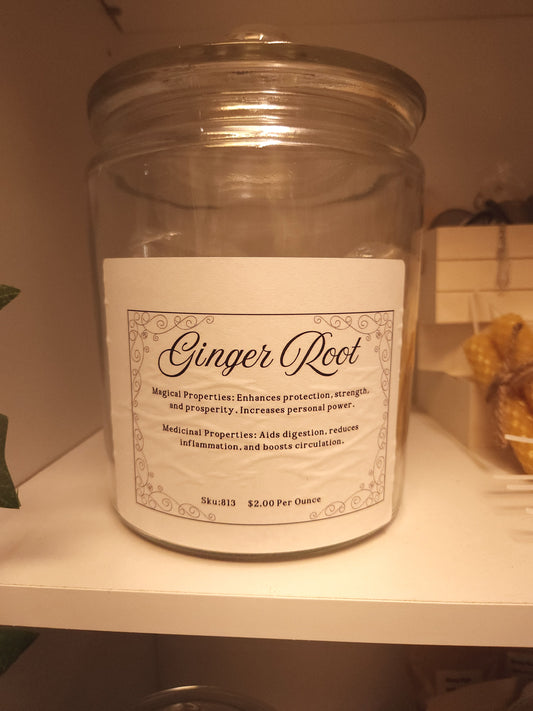 Ginger Root (Zingiber officinale)