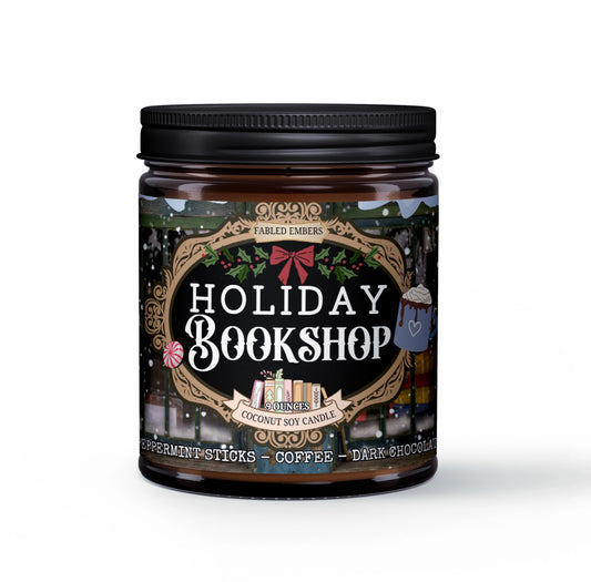 HOLIDAY BOOKSHOP Coconut Soy Candle