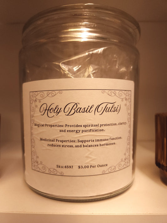 Tulsi (Holy Basil) (Ocimum sanctum)