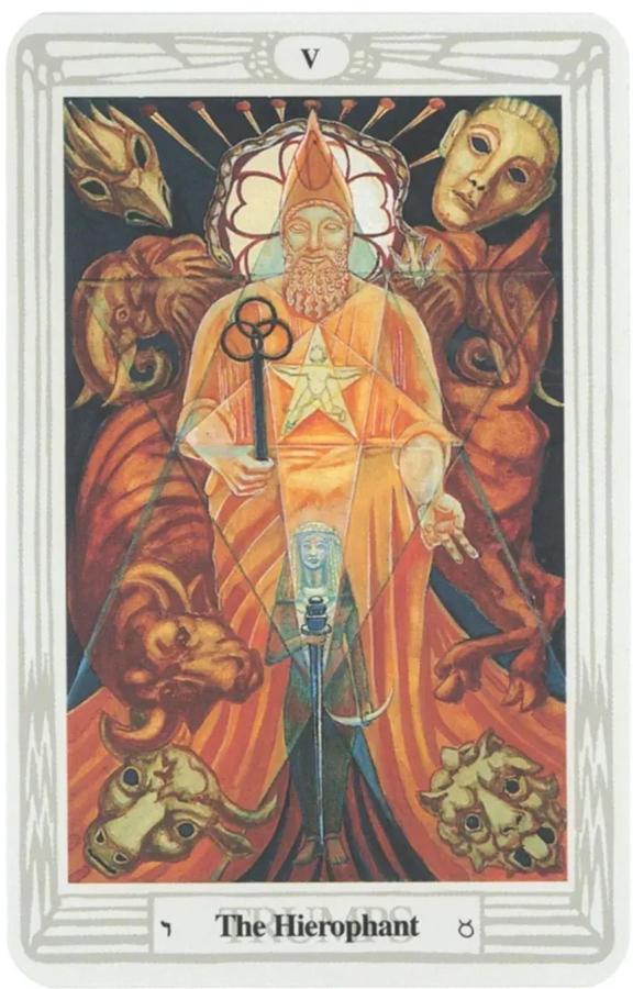 Pocket Swiss Crowley Thoth Tarot Deck