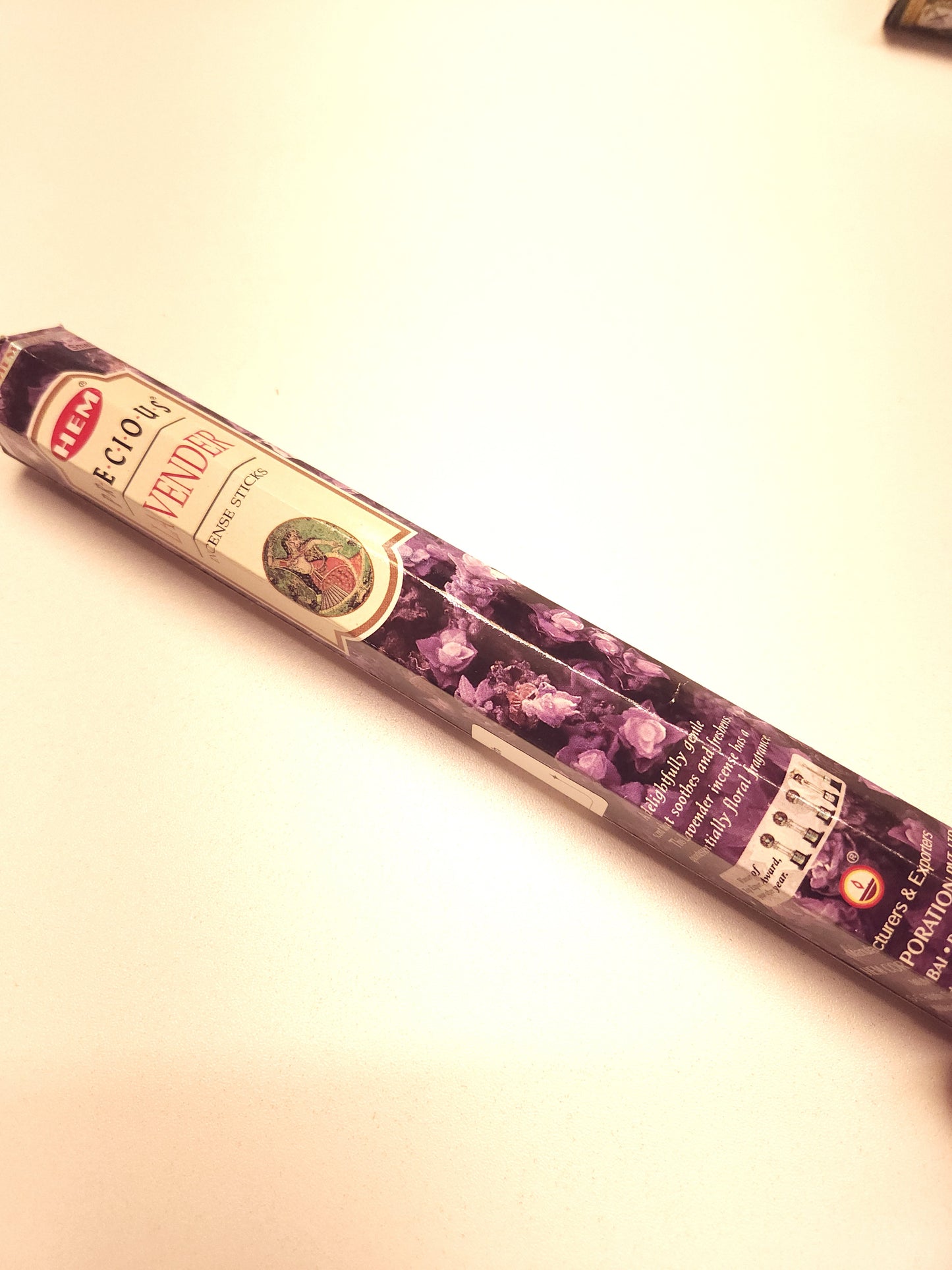 HEM Lavender incense sticks.