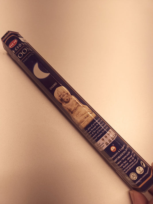 HEM Moon incense sticks.