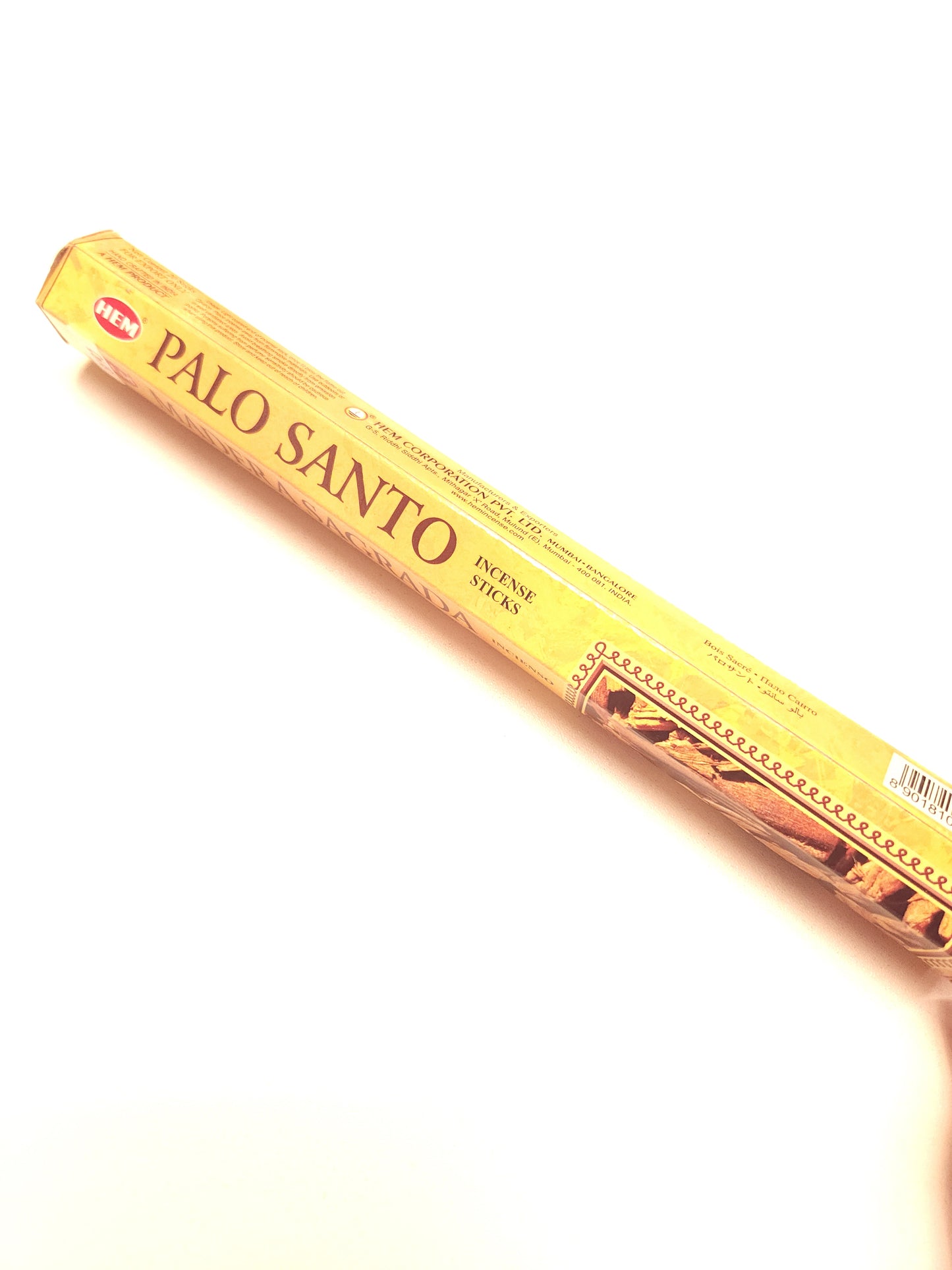 HEM Palo Santo incense sticks.