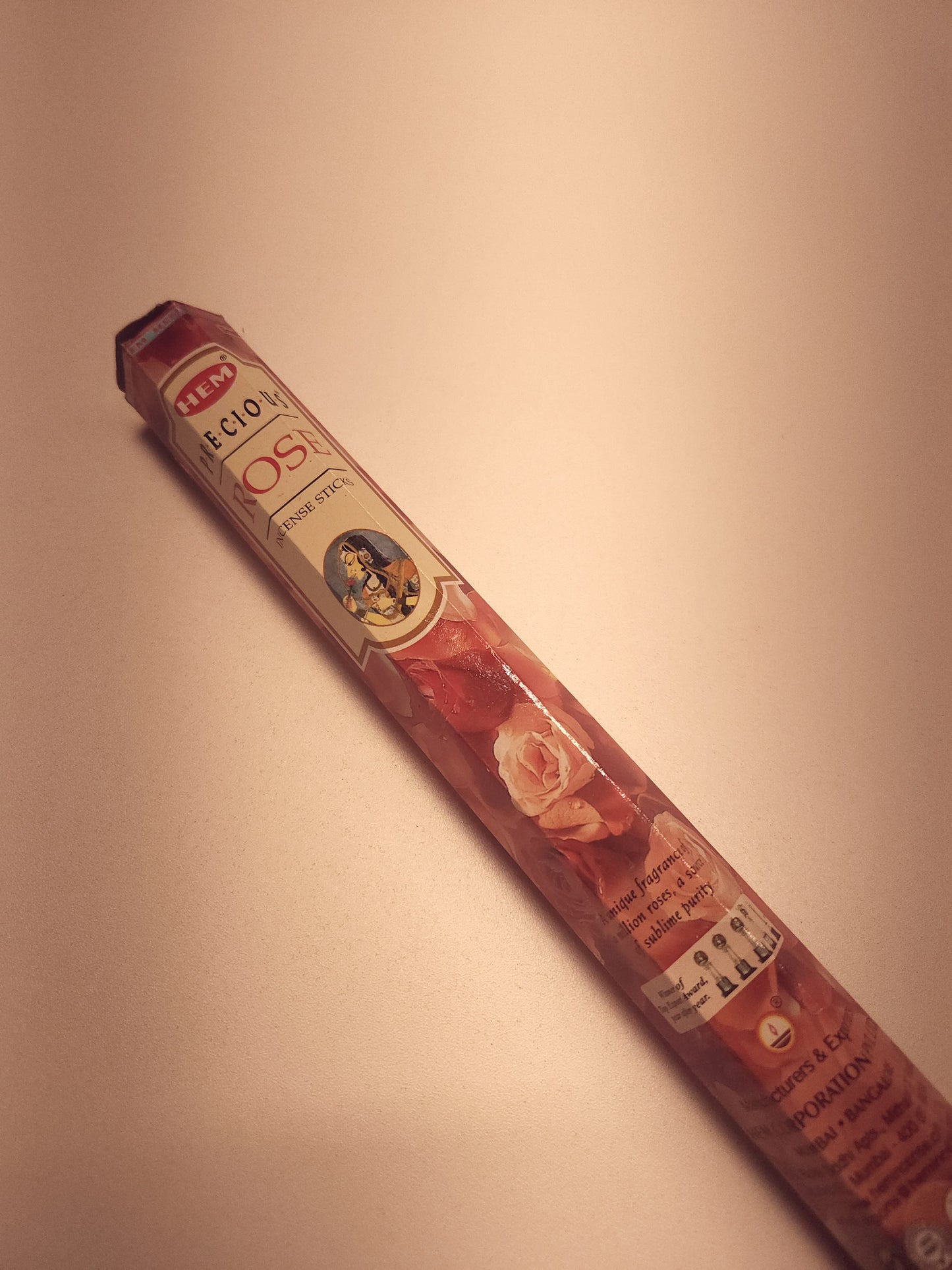 HEM Rose incense sticks.
