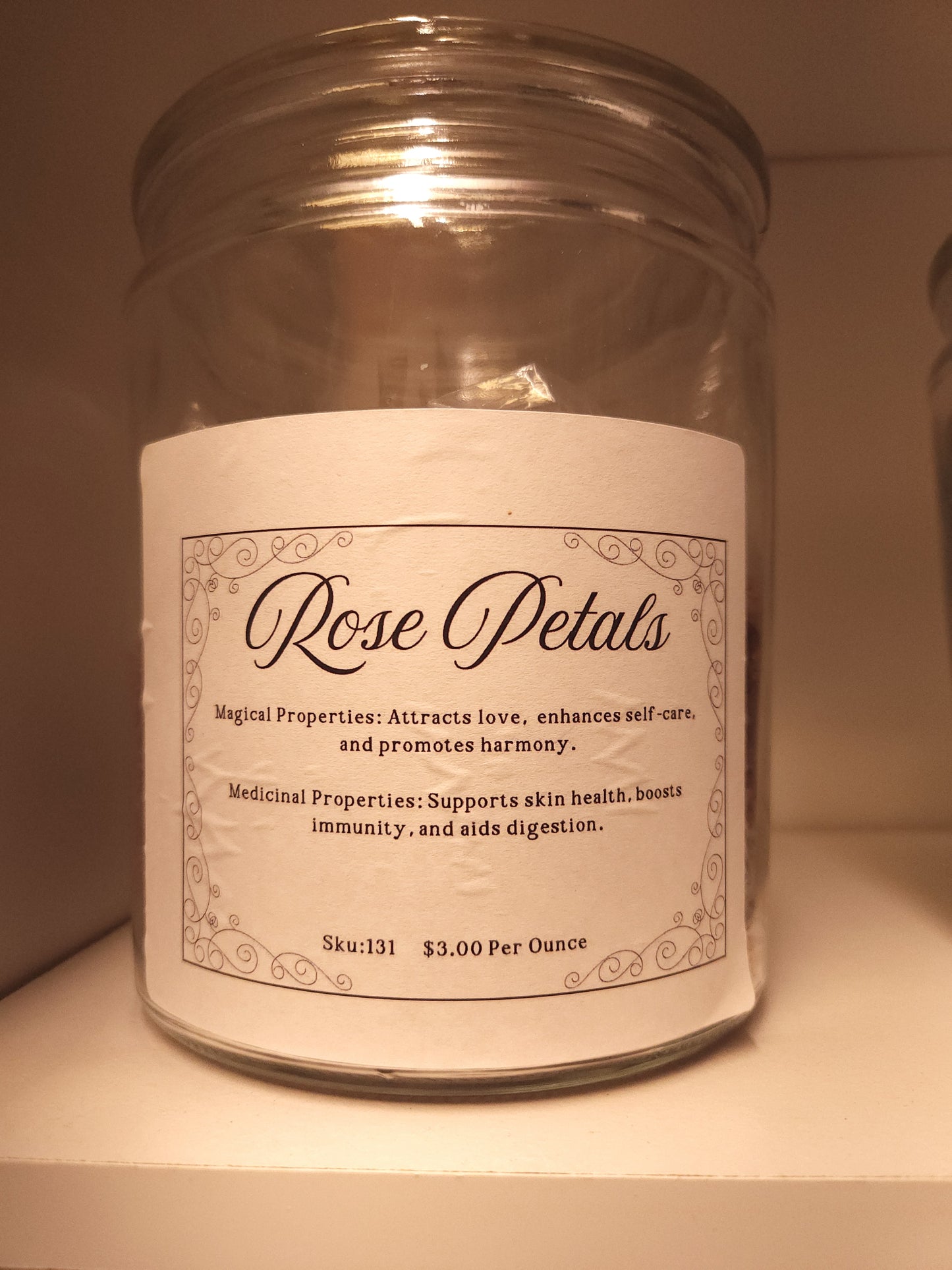 Rose Petals (Rosa spp.)