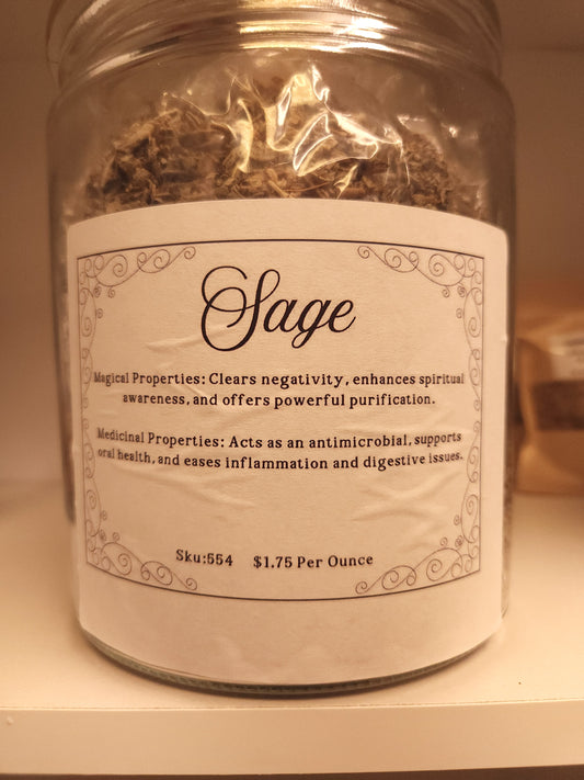 Sage (Salvia officinalis)