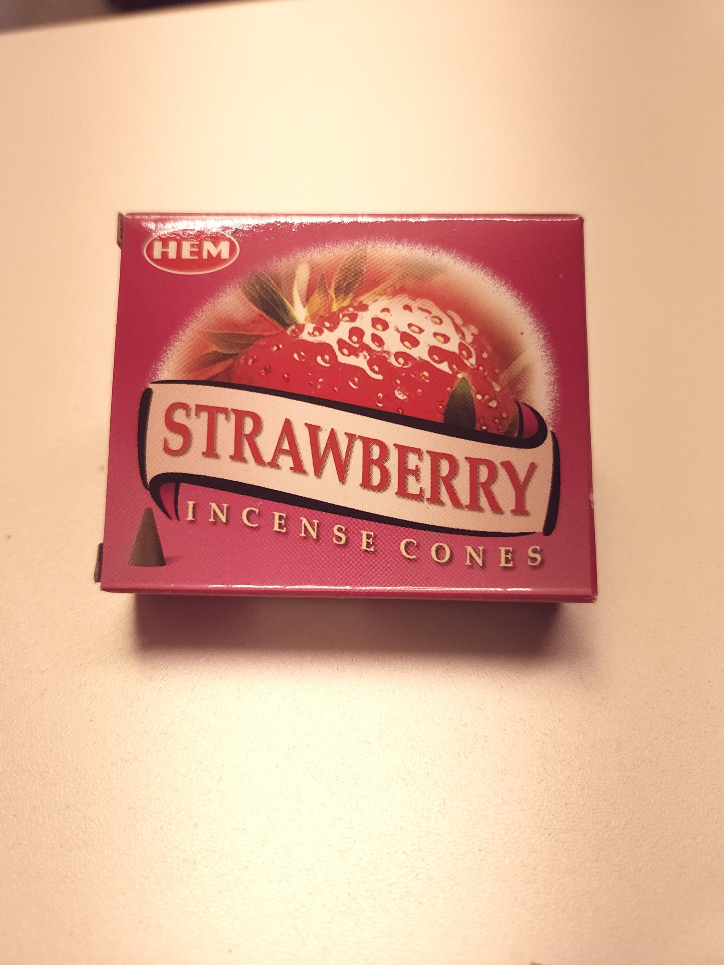 Hem Strawberry Cone Incense