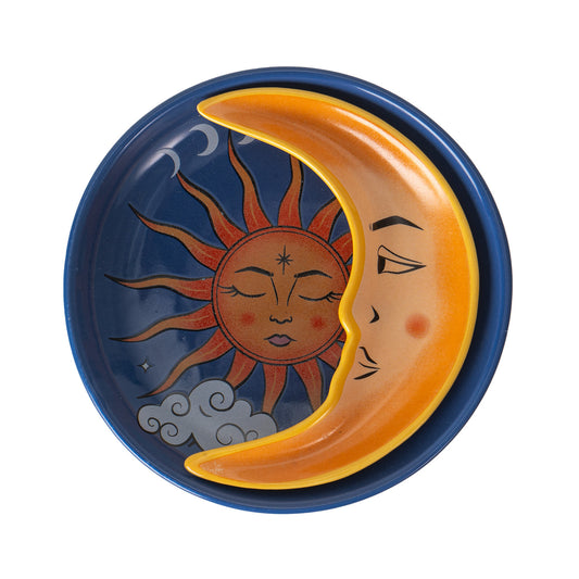 Sun and Moon Stacking Trinket Dish Set